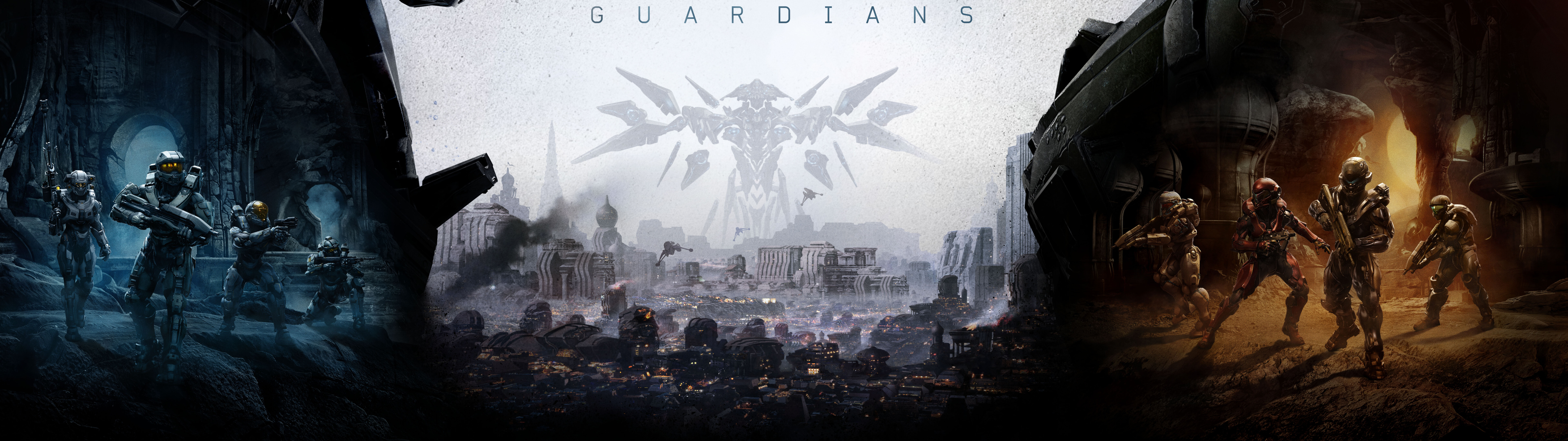 Мастер Чиф в своём фирменном зелёном боевом костюме MJOLNIR из серии видеоигр Halo.