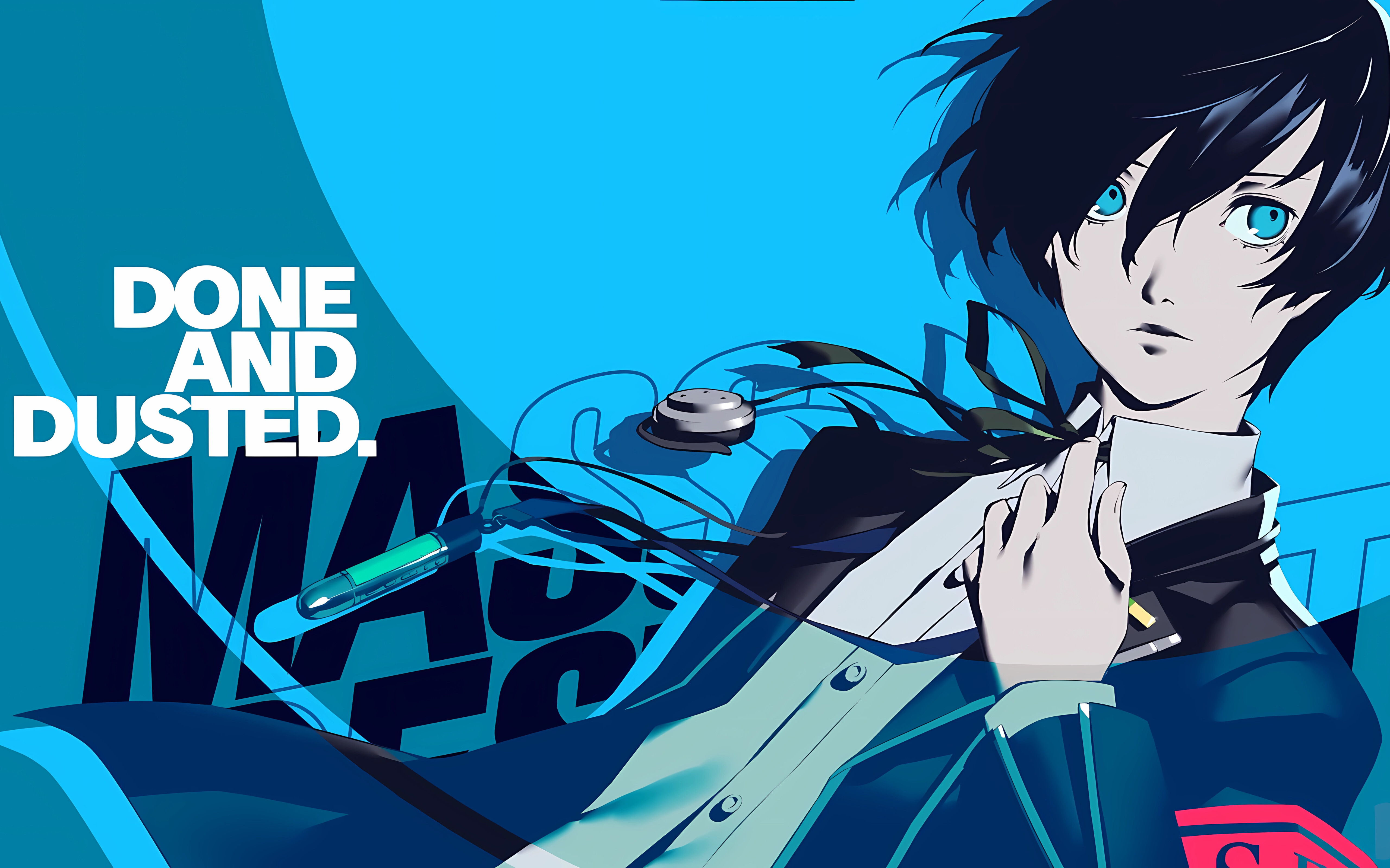 Качественное изображение Макото Юки из видеоигры Persona 3 Reload.