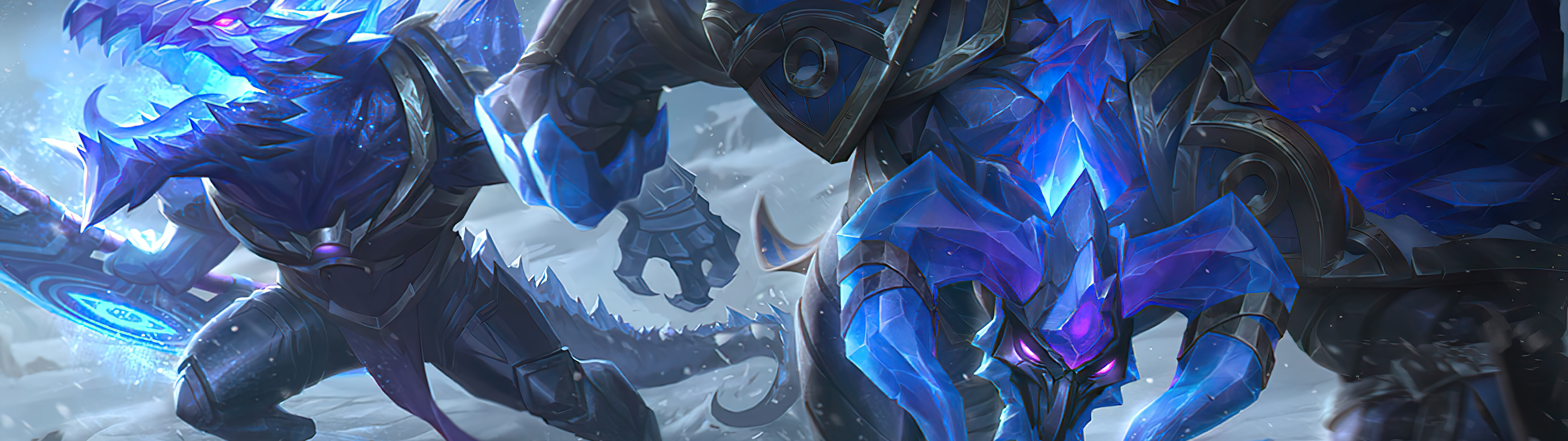 Кинематографическая иллюстрация Аластара, чемпиона-минотавра из игры League of Legends.